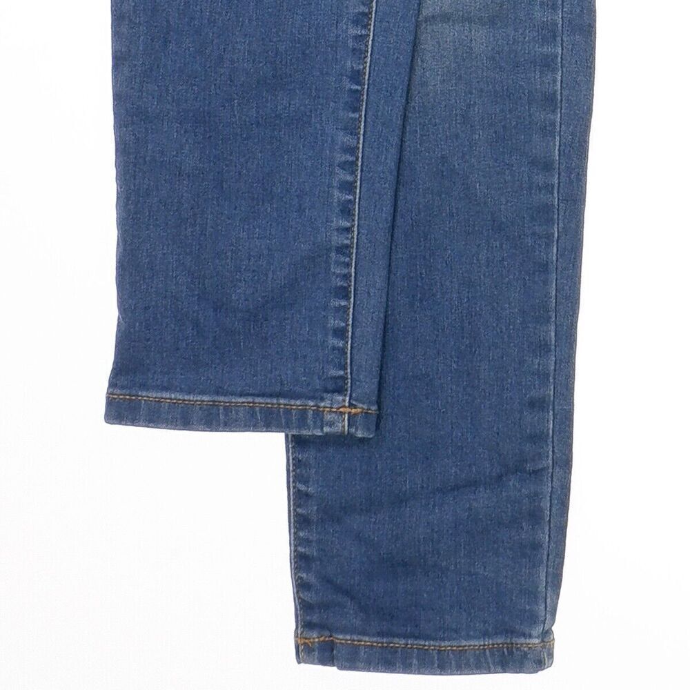 Roebuck & Co Jeans Womens 12/14 Jegging Blue High Mid Stretch Measures 32 x 28.5 - Picture 7 of 10